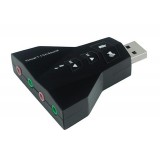 Išorinis USB garso adapteris 2 x 7.1 Channel Sound 